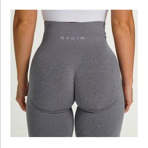 NVGTN gray seamless contour tights